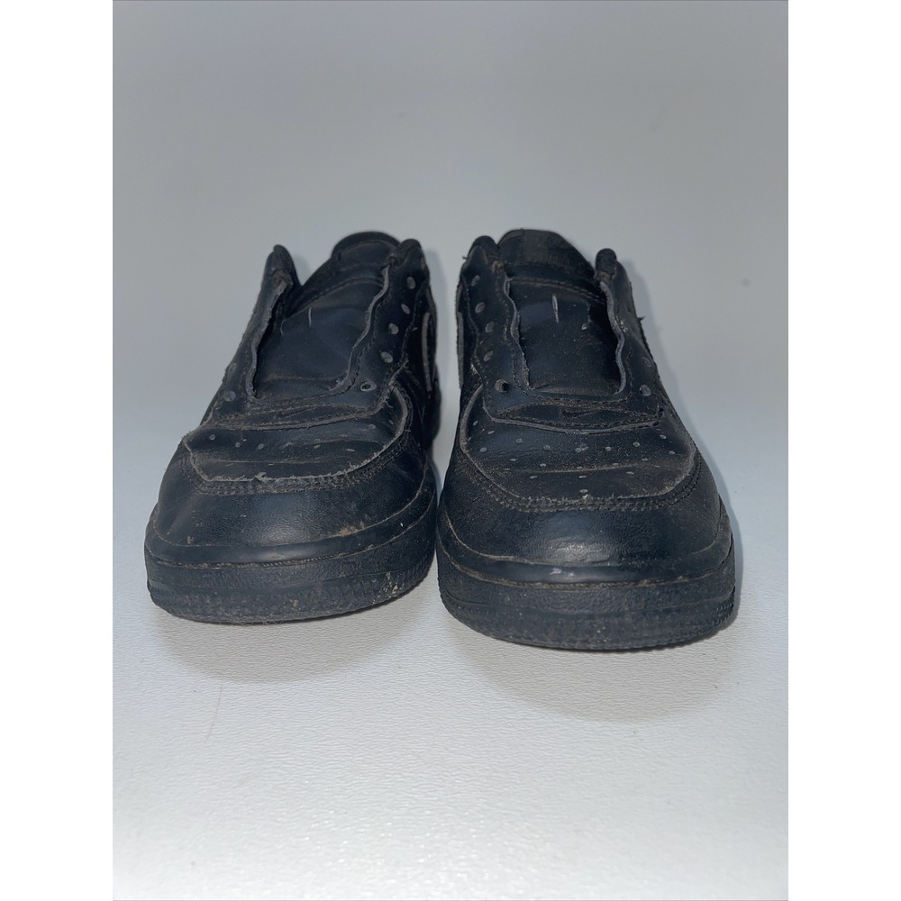 Nike Air Force 1 AF1 Low Black Shoes Youth Size 13C (314193-009)